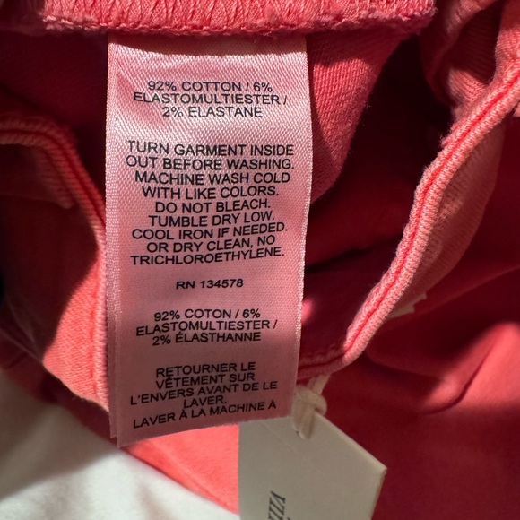 Vineyard vines Jean red skirt. NWT - Picture 7 of 7